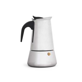 Cafetera de Inducción Kinvara 9 Tazas, Acero, 14x21.5x12.5 cm (6 Unidades)
