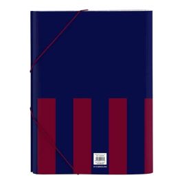 Carpeta Clasificadora F.C. Barcelona 24/25 Granate Azul marino A4 26 x 33.5 x 4 cm