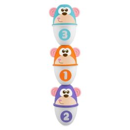 Juego de bolos animales con pelota 11x15x9 cm