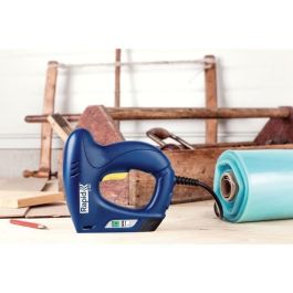 Grapadora-clavadora - Rápida - E-TAC Dual - Con cable - Eléctrica - Cómoda Grapadora-clavadora - Rápida - E-TAC Dual - Con cable - Eléctrica - Cómoda