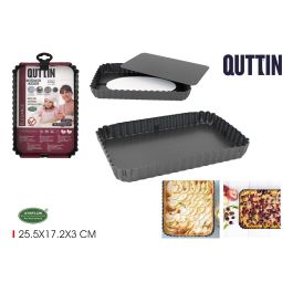 Molde para horno desmontable Quttin 25.5x17.2x3 cm (12 Unidades) Precio: 55.50000049. SKU: B1EFH2AN4X