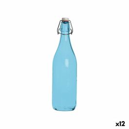 Botella de Cristal La Mediterránea Vidrio 1 L (12 Unidades)