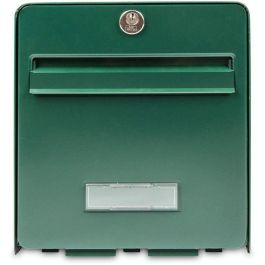 BURG WACHTER Buzón de favor en acero galvanizado - 1 puerta - Verde BURG WACHTER Buzón de favor en acero galvanizado - 1 puerta - Verde