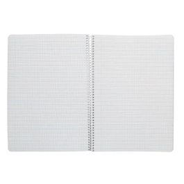 Liderpapel Cuaderno Espiral A4 Tapa Blanda 80 Hojas Cuadro Pautado 2,5mm Lila