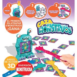 Educa 18861 Caza Monstruos Juego de Mesa Encuentra Monstruos de Cabeza, Cuerpo y Pies Intercambiables para Niños +5 Años Educa 18861 Caza Monstruos Juego de Mesa Encuentra Monstruos de Cabeza, Cuerpo y Pies Intercambiables para Niños +5 Años