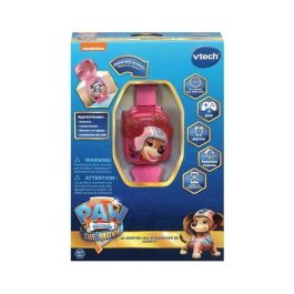 VTech Reloj interactivo Pat Patrol Le Film de Lyberty - Juego educativo multifunción parlante para niños de 3 a 7 años