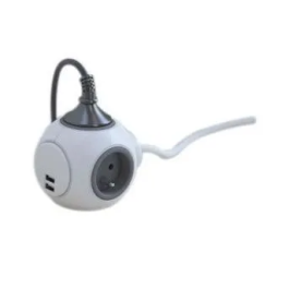 Chacon CHA5411478480396 USB + Toma PowerBall Extendido