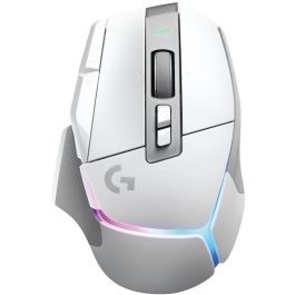 Logitech G502 X PLUS WHITE/PREMIUM EER2 - Ratón Gaming Inalámbrico Ligero con Iluminación RGB