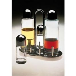 Alessi Servicio de Condimentos 4 Piezas Acero Inoxidable 18/10