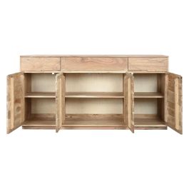 Aparador Home ESPRIT Natural Acacia Madera Reciclada 160 x 40 x 81 cm