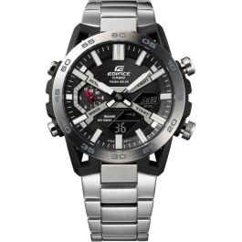 CASIO ECB-2000D-1AEF Reloj Bluetooth Solar Plateado 51 mm Resistente al Agua 10 Bares