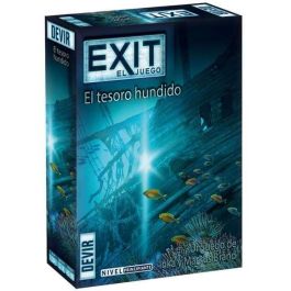 Devir Juego de Mesa Exit 7 El Tesoro Hundido - Aventura de Sala de Escape para 1-4 Jugadores