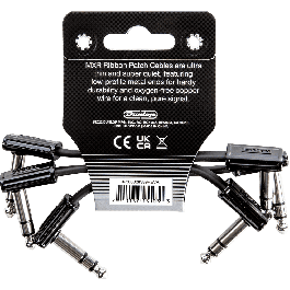 Cable Mxr® Ribbon Patch Trs 8 Cm - Pack De 3 Cable Mxr® Ribbon Patch Trs 8 Cm - Pack De 3