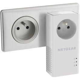 Paquete NETGEAR de 2 PLC con cable - 1000 Mbp / s con conector filtrado - 1 puerto Ethernet