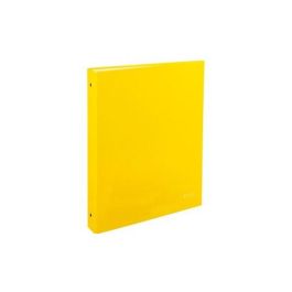 Carpeta De Anillas Carchivo Luz Carton Plastificado Brillo Fº-Xl 2 An. 40Mm Amarillo 4 unidades Precio: 19.49999942. SKU: B1H9P5B958