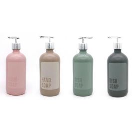 DKD Home Decor Dosificador Rosa Palo Verde 7.5 x 7.5 x 20 cm 450ml Cristal ABS (12 Unidades) Precio: 19.68999967. SKU: B18AR8J2LP