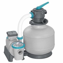 Bestway BES6941607361429 Bomba de Filtración de Arena para Piscinas de hasta 66 m³ 11.355 L/h con Prefiltro