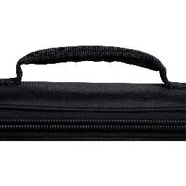 SBG Funda de Transporte Acolchada de Nylon 600D para 4 Micrófonos con Correa y Bolsillo Exterior - 33x21x15.25cm