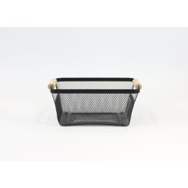 Cesta de metal organizador Confortime 26x17.5x11.6 cm (12 Unidades) Cesta de metal organizador Confortime 26x17.5x11.6 cm (12 Unidades)