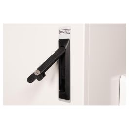 Digitus 19" 12U Carcasa de Pared para Exterior IP55 713x600x600 mm Gris RAL 7035