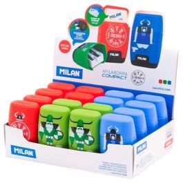 Milan Sacapuntas con Goma y Depósito Compact Vikings Caja Expositora 16 Unidades Surtidas Precio: 36.99838296. SKU: B1C4V72X2A