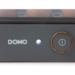 Domo DO9283EK DOM5411397170453 Cocedor de Huevos Eléctrico 400W para 6 Huevos Gris