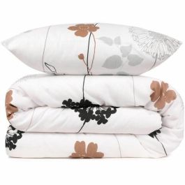 Juego de Cama Blanco 220x240 cm con 2 Fundas de Almohada 60x60 cm - 65% Algodón, 35% Poliéster - ASI8681181528631