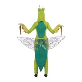 Disfraz mantis capucha, mono y brazaletes talla one size Disfraz mantis capucha, mono y brazaletes talla one size