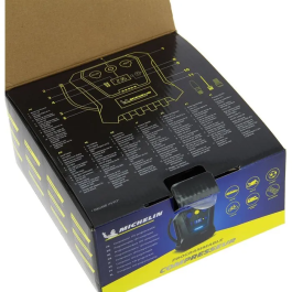 Michelin Compresor programable digital 12V 7 bar con manómetro digital y toma USB/LED