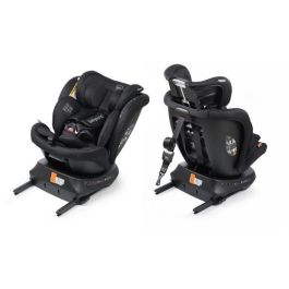 Babyauto BAB8435593703359 Silla de coche Rodia Grupo 0/1/2/3 I-Size Plus Isofix Giratoria Reclinable Reductor Negro