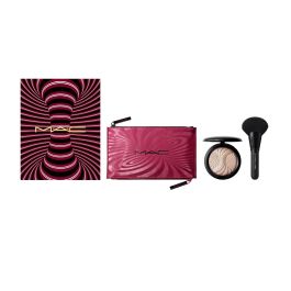 Trick Of The Light Extra Dimension Skinfinish Kit Set MAC: Textile Makeup Bag, Burgundy + MAC, Multi Face Brush, 143S + Extra Dimension Skinfinish, Highlighter Powder, Magnetic Attraction, 9 g Precio: 89.49999982. SKU: B1G6CDP4QB