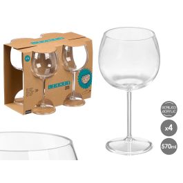 Leknes Set 4 Copas Acrílico Transparente 570 ml - 10x21.5x10 cm (Set de 12) Precio: 136.69854. SKU: B1C5AXX8W5