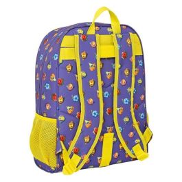 Mochila Escolar SuperThings Guardians of Kazoom Amarillo Morado 32 x 42 x 14 cm Mochila Escolar SuperThings Guardians of Kazoom Amarillo Morado 32 x 42 x 14 cm