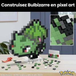 MEGA-Pokémon-Bulbizar-Caja de construcción retro 374 piezas - MEGA Pokémon - HTH75