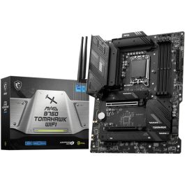 MSI MAG B760 TOMAHAWK WiFi Placa Base ATX LGA 1700 DDR5 Wi-Fi 6E para Intel Celeron/Pentium Gold