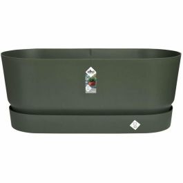 Greenville Oval Planter - Plastic - con ruedas - Ø60 - Green de hoja Precio: 63.9500004. SKU: B1A9Y4T8FM