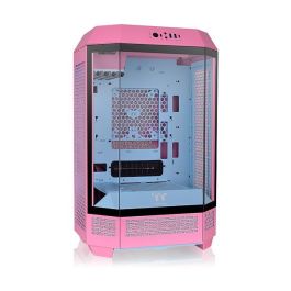 Thermaltake The Tower 300 Bubble Pink Vidrio Templado Caja de PC Rosa