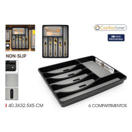 Organizador de Cubiertos Pp Nonslip 40.3x32.5 cm Confortime (10 Unidades)