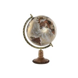 DKD Home Decor Globo Terraqueo Vintage Decorativo Dorado y Rosa Palo PVC y Mango 20x33x22cm Precio: 20.50000029. SKU: B19DTECTR9