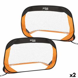 Set de 2 porterías de fútbol Aktive 120 x 80 x 80 cm (2 Unidades) Precio: 41.50000041. SKU: B163YC2KGR