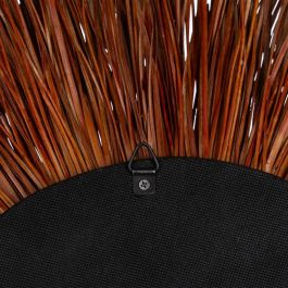 Mural Pared Fibra Natural Decoración 55 X 3 X 55 cm