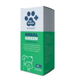 Dr. Green Veterinaria Renalgreen para Perros y Gatos 50 ml - Suplemento Líquido de Mantenimiento Renal con Cordyceps Precio: 18.6899999. SKU: B1D3YGGNMV