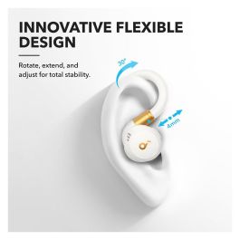 Anker Soundcore Sport X20 Auriculares Inalámbricos In-Ear Blancos Resistentes al Agua y Sudor