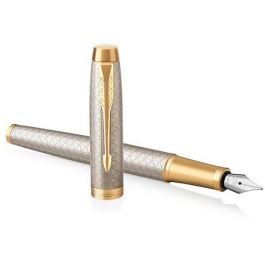 PARKER Pluma Estilográfica IM Premium Warm Silver F con Caja de Regalo Precio: 97.94999973. SKU: B12QP8SY7H