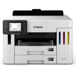 Canon Maxify Gx5550 Megatank Impresora de Inyección de Tinta Wi-Fi, Pantalla Táctil LCD 6,9 cm, A4, Solo Imprimir