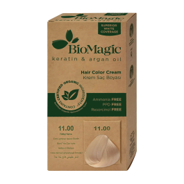 Biomagic, Keratin & Argan Oil, Tinte permanente para el cabello, 11.00 , 250 ml *Probador Precio: 18.49999976. SKU: B1AQVBW6K6