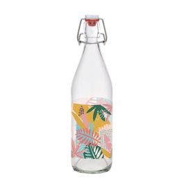 Botella de Cristal La Mediterránea Vidrio 1 L (12 Unidades) Botella de Cristal La Mediterránea Vidrio 1 L (12 Unidades)