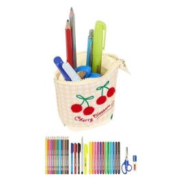 Estuche Cubilete Safta Cherry Beige (32 Piezas) Estuche Cubilete Safta Cherry Beige (32 Piezas)