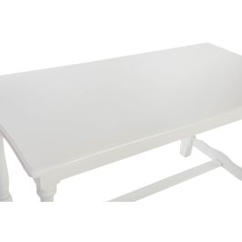 DKD Home Decor Mesa Comedor Menorca Tradicional Romantico Blanco 180 x 90 x 80 cm