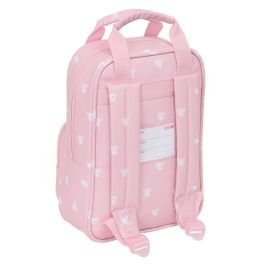 Mochila Infantil Safta Koala Rosa 20 x 28 x 8 cm